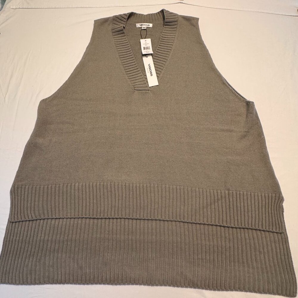 Vigoss V-Neck High-Low Vest – Size 2X – HS0207